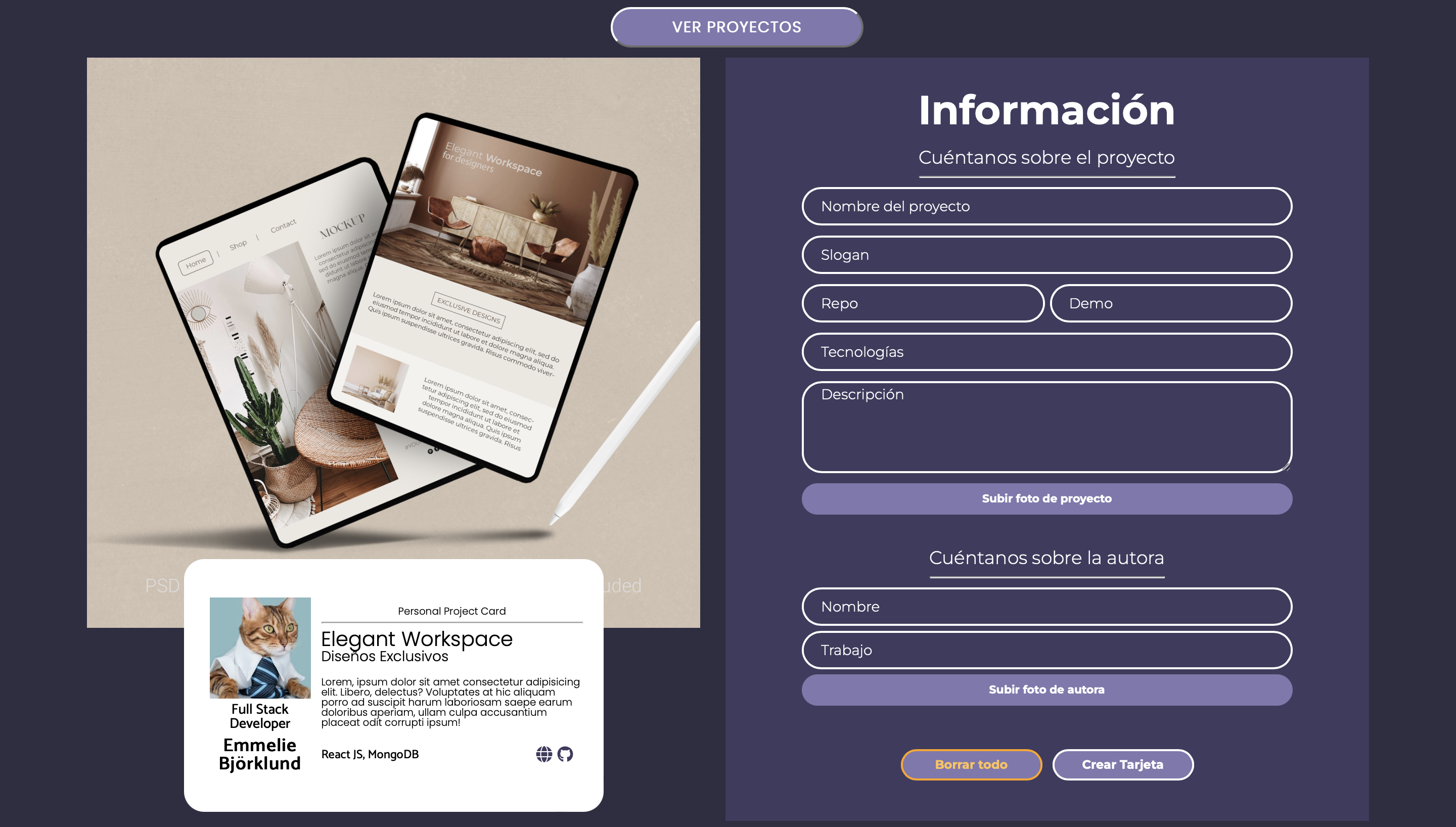 Proyectos molones